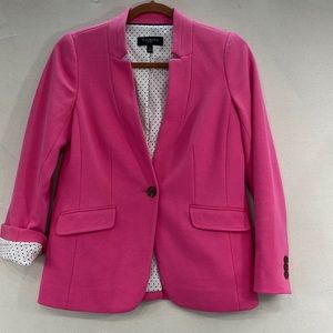 Talbots EUC 2P pink blazer